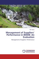 Md. Hasan | Management Of Suppliers' Performance In Bwdb: An Evaluation | Buch
