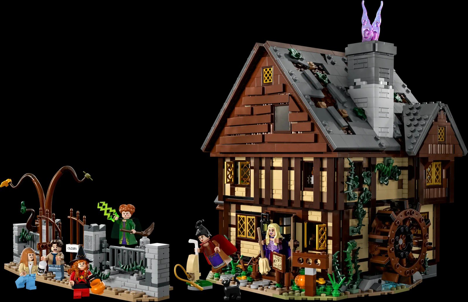 Idee Regalo LEGO Disney 21341 - Hocus Pocus Sanderson Sisters Cottage
