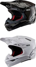 Alpinestars Supertech M10 Solid Helmet - Motocross Dirt Bike Offroad Adult