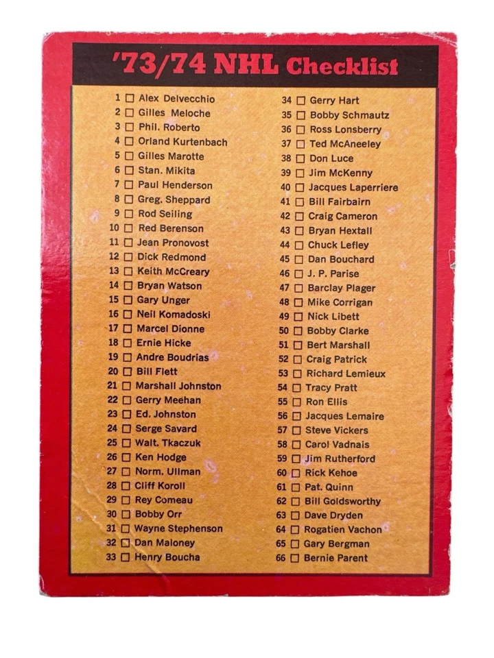 1973-74 O-Pee-Chee Hockey 264 Card Complete Set L.Robinson, B.Barber RCs EX-NM+ - Image 4 of 4