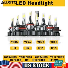AUXITO H4 H11 9012 9006 05 H7 H13 9007 H11B LED Headlight Bulbs High Low Beam A