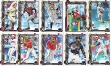 2025 Topps Holiday SP Holiday Variation LOT Mike Trout, Aaron Judge, Juan Soto +