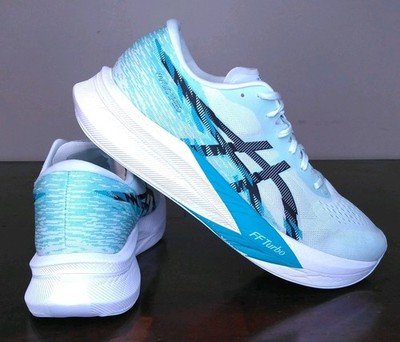 ASICS Magic Speed 4 Shoes Mens SIZE 13 1011B875-401 Soothing Sea Green Black RUN