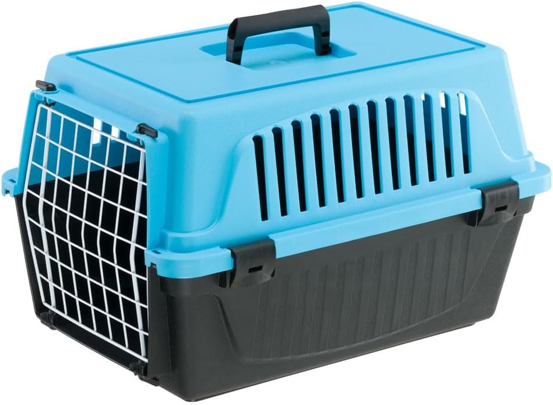 Trasportino Rigido per Cani Piccola Taglia E Gatti ATLAS 10 EL, Porta in Acciaio