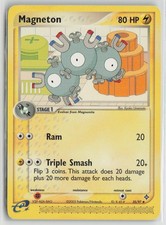 Magneton 35/97 Uncommon Dragon Pokemon Moderately Played