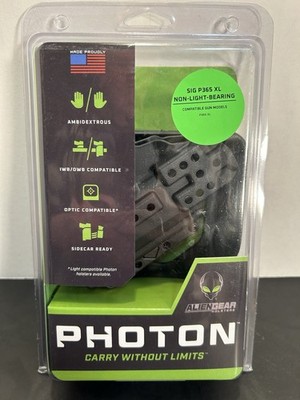 AGH, ALIEN GEAR BLACK PHOTON HOLSTER FITS SIG P365XL