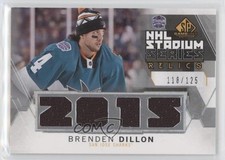 2015-16 SP Game-Used Stadium Series Relics 118/125 Brenden Dillon #SJ-BD k1r