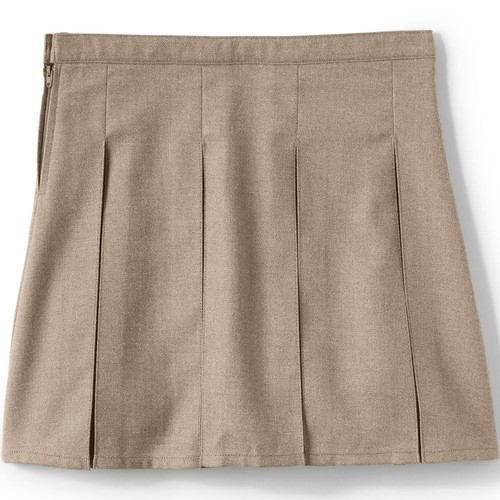 Lands' End Kids Box Pleat Skirt Top of Knee - 8 - - Picture 4 of 5