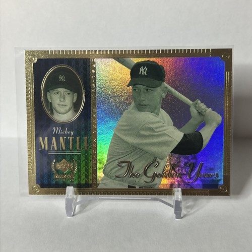2000 Upper Deck Yankee Legends - The Golden Years Mickey Mantle #GY7