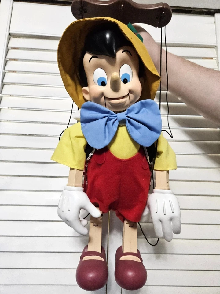 Marioneta cantando marioneta cantando vintage Disney Telco Navidad Pinocho Foto 4 de 4