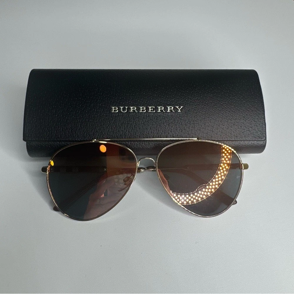 Burberry Aviator Mirrored Sunglasses for Women for sale | eBay display picture 1