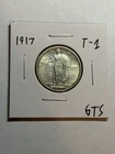 1917 25c Standing Liberty Quarter Type 1 AU/UNC Better Date