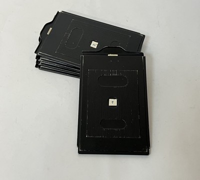 5x 10x15 Kassette mit Planfilm Film Holder 9x12 Planfilmeinsatz #1