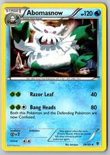 Pokemon: Abomasnow Uncommon Plasma Blast 26/101 LP/NM
