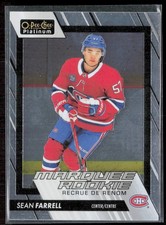 Sean Farrell 2023-24 O-Pee-Chee Platinum #267 Rookie Montreal Canadiens