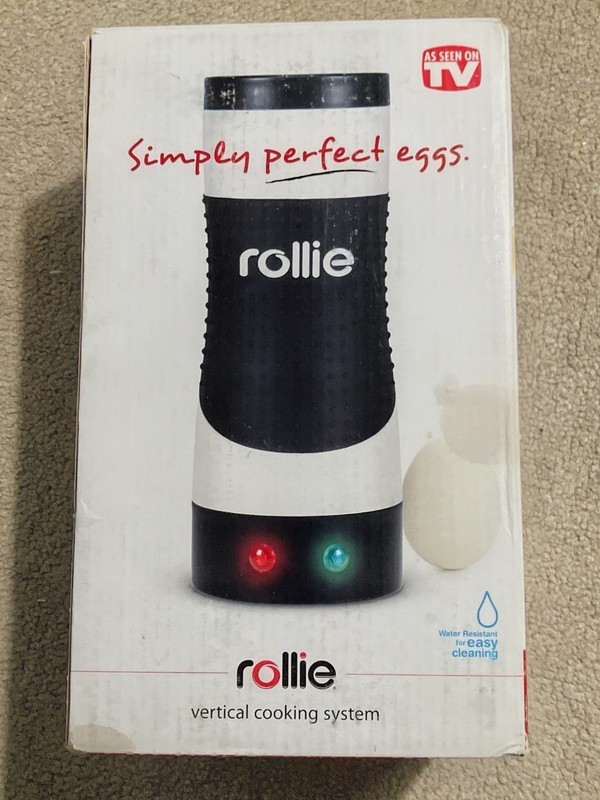 Rollie Vertical Egg Cooking System Eggmaster Cooker As Seen On TV