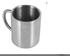 220ML Double Wall Stainless Steel Coffee Mug Travel Tumbler