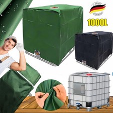 IBC Container Abdeckung Abdeckplane UV-Schutz 1000L H&uuml;lle Haube Regenwassertank