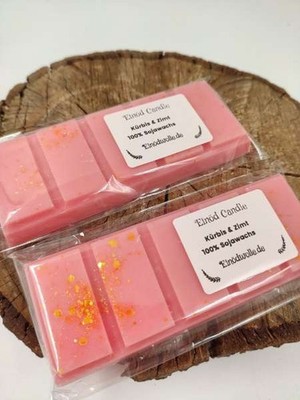 handgemachtes Duft Wachs Melt Snap Bar - 100% Sojawachs * KÜRBIS & ZIMT