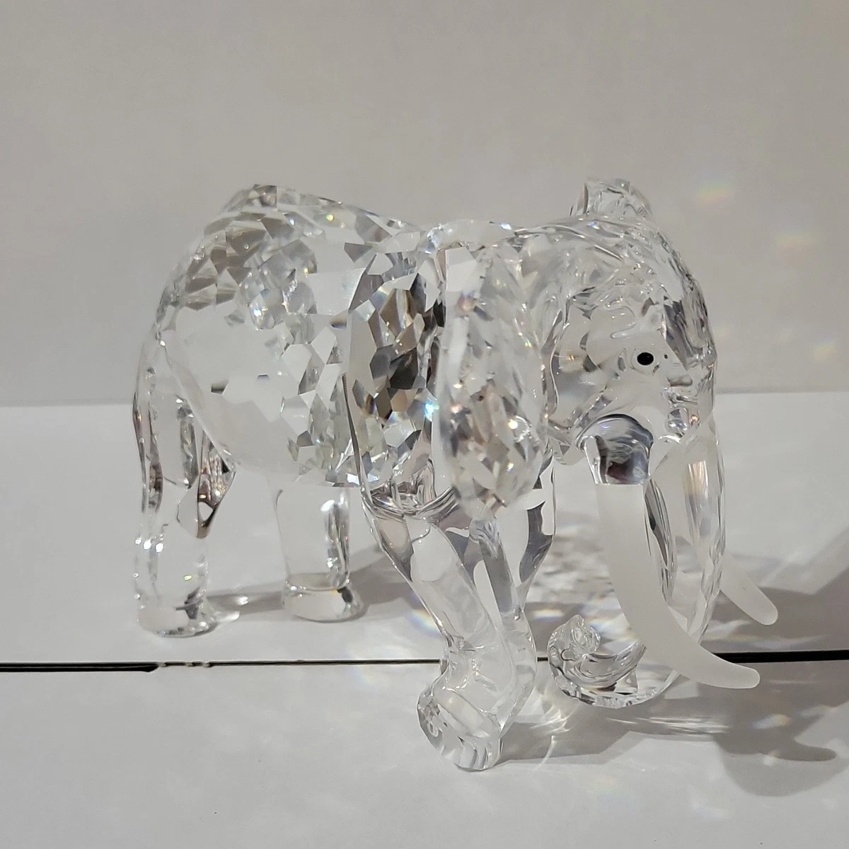 水晶大象在施华洛世奇摆件| eBay
