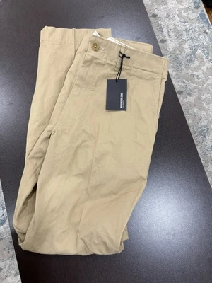 Buck Mason Tropic Twill Carry-On Ford Standard Pants 33 Khaki 31” Inseam $168 - Image 1 of 4