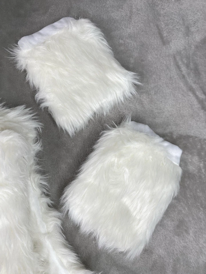 Chaleco Spirit Halloween Unicornio con Capucha Imitación Piel Chaleco/Guantes/(+)Cola Adulto LG/XL Foto 4 de 4