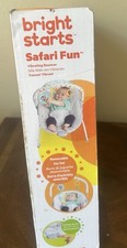 Bright Starts Baby Bouncer Soothing Vibrations Infant Seat Removable-Toy Bar New