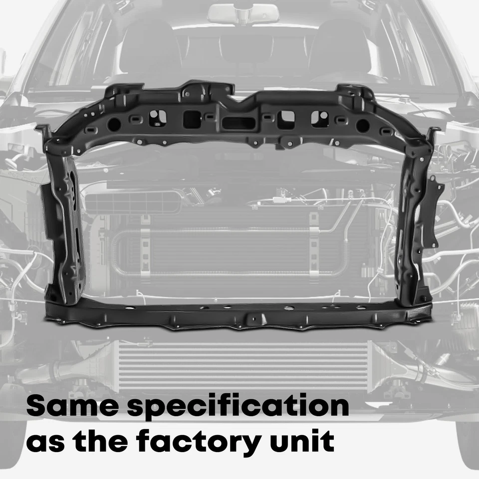 Barra de amarre superior de soporte del radiador delantero para Toyota Yaris 2007-2011 5320552090 Foto 3 de 4