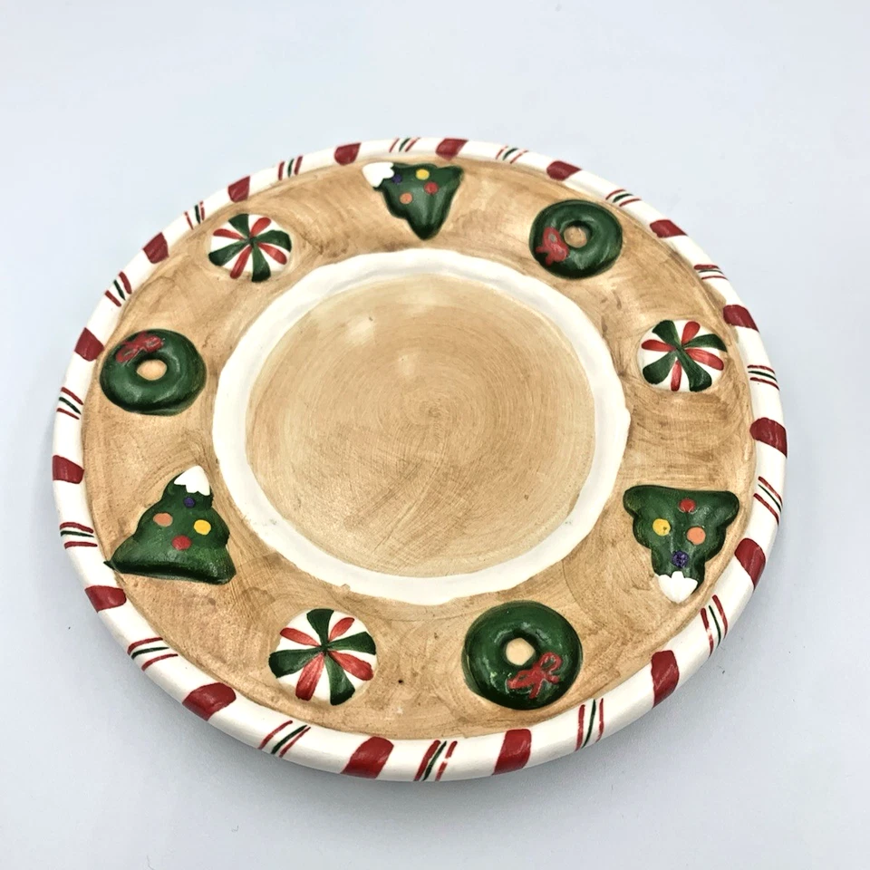 Yankee Candle Navidad Pequeño Tono Topper y Plato Casa de Pan de Jengibre Foto 4 de 4