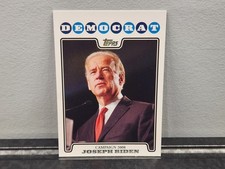 Topps Campaign 2008 Joseph Biden Democrat C08-JB Card ~ Excellent / NM