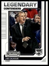 2024-25 Panini UCONN Jim Calhoun #47 Legendary Contenders
