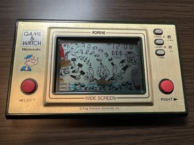NINTENDO GAME AND & WATCH Popeye Wide Screen1981 Direct From Japan Very Rare