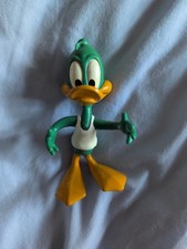 Tiny Toons Plucky Duck - Bendems Bendy Rubber Toy - 1994