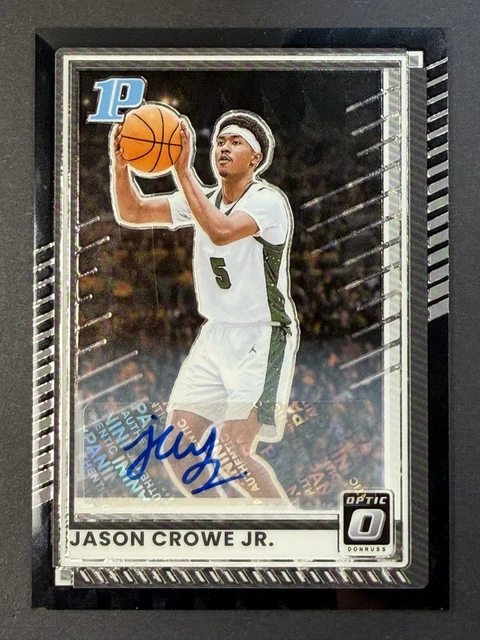 2025-26 Donruss Optic Jason Crowe Jr. BLACK FOTL AUTO # 2/3 Mizzou Tigers