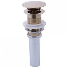 Delta Faucet RP72413PN Push Button Pop-Up Drain 1-5/8" Brass Polished Nickel