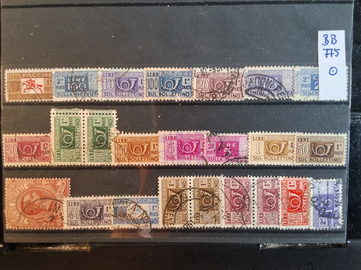 ITALIEN 🇮🇹 BRIEFMARKEN GESTEMPELT LOT BB 775