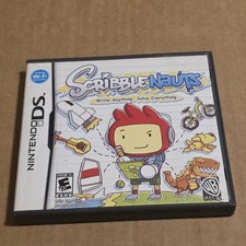 Nintendo DS Scribblenauts Original Game Case Manual Only