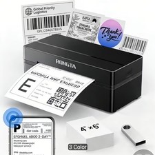 RONGTA Bluetooth 4x6 Thermal Label Printer Shipping Label Printer