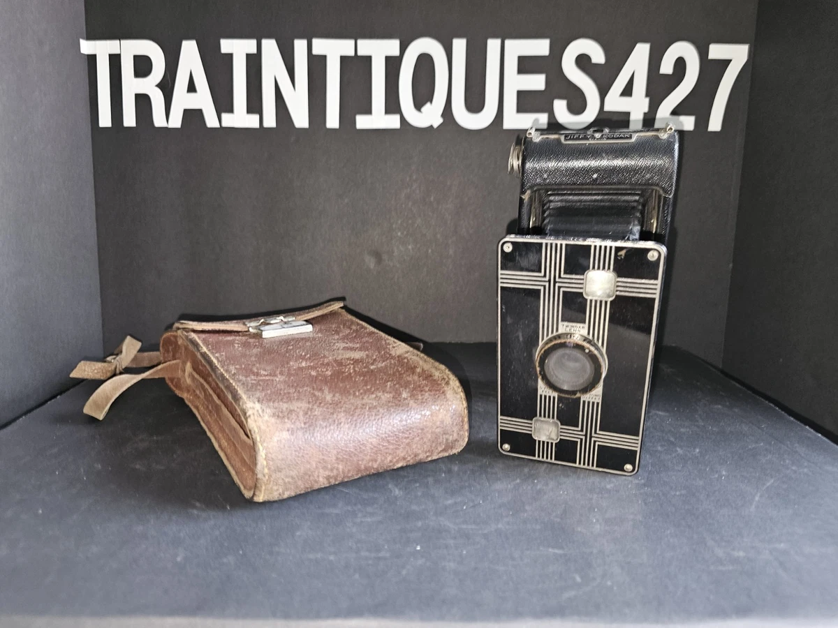 Appareil Photo Soufflet Kodak Jiffy Six-16 Complet Avec Sacoche - Occasion - Pour Collection