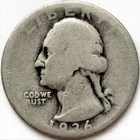 1936-P Washington Silver Quarter 25C * Nice Original Surfaces! 1936P #3