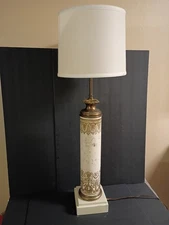 Warren Kessler Lamp - Extends To 36"Large Table Lamp - Original