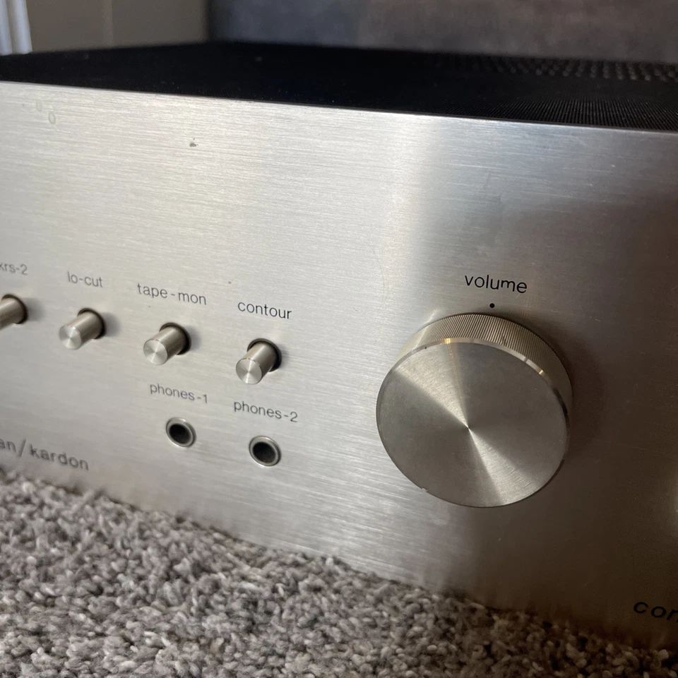 Amplificador de Control Estereofónico Harman Kardon A401 Años 70 De Colección A-401 LEER Foto 3 de 4