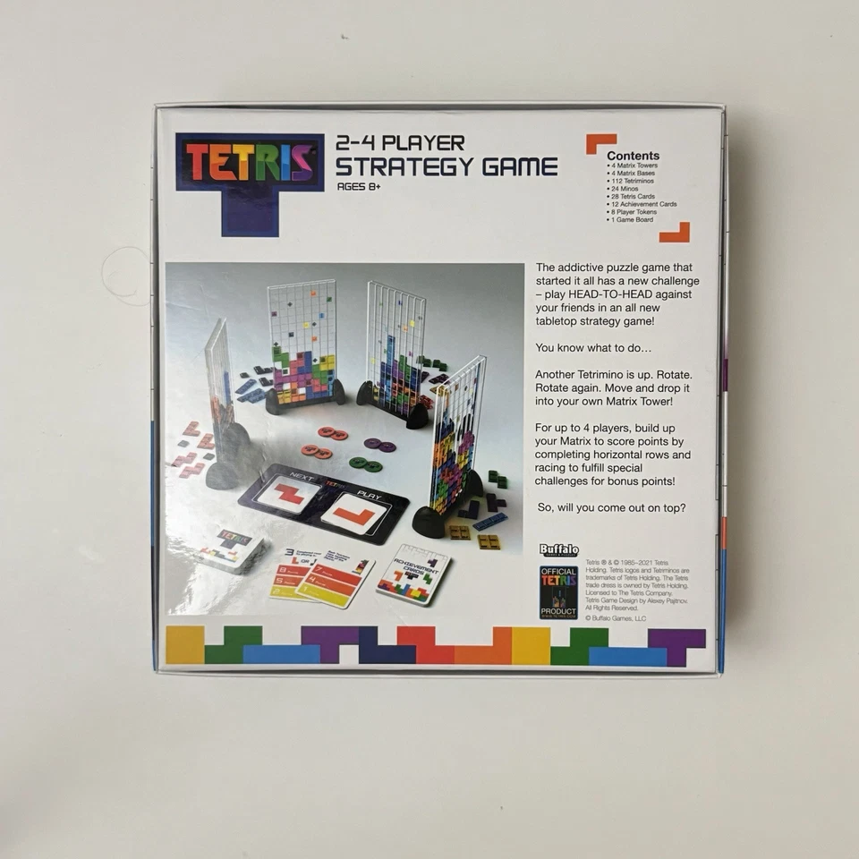 Buffalo Games Tetris Family Juego de Estrategia Completo Nuevo Foto 2 de 2