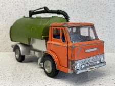 Dinky Toys Johnston Road Sweeper Made in England FTR 47P Orange and Green