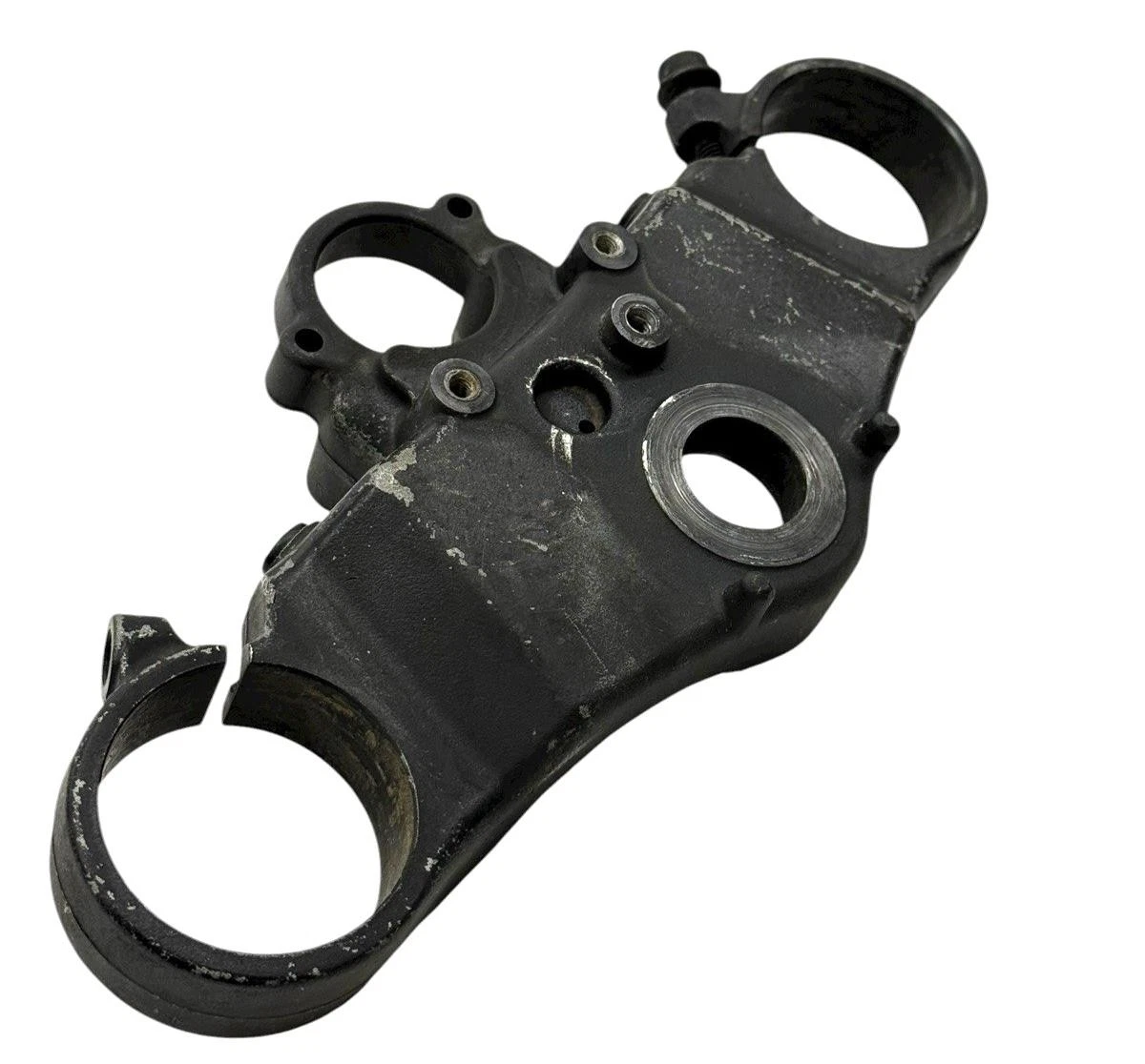 2004 2005 Honda CBR1000RR Superiore Triplo Morsetto Albero Sterzo Nero Azione