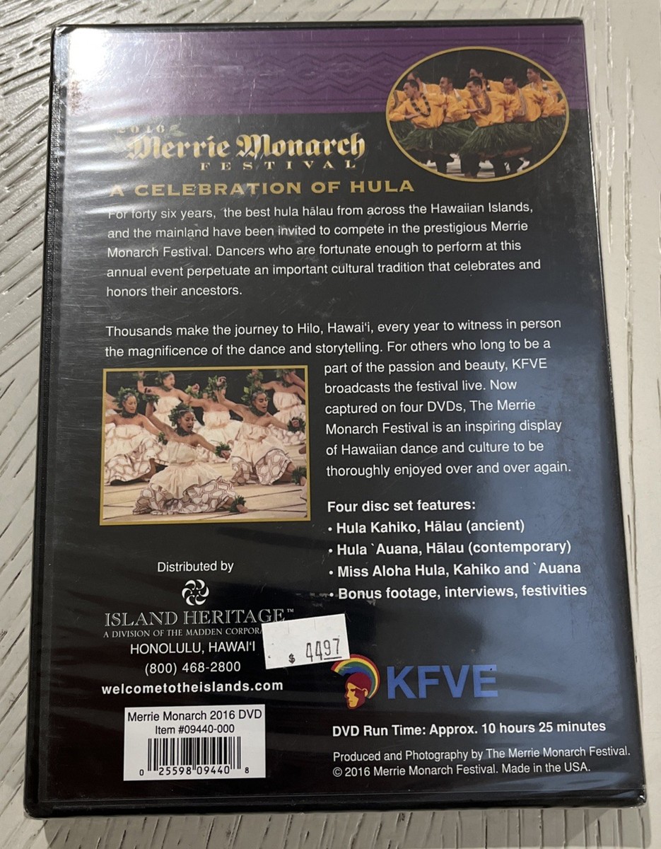 2009 Merrie Monarch FESTIVAL DVD ４枚組 2009 Merrie Monarch Festival (4-DVD Set) Hula Competition