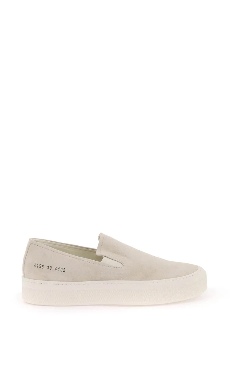 NEW Common projects slip on sneakers 4158 OFF WHITE AUTHENTIC NWT