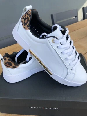 tommy hilfiger leopard shoes