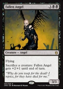 Fallen Angel x4 - Commander Anthology - NM-Mint, English - Commander Anthology