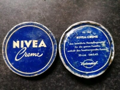 Alte Blechdose  Nivea Creme Nr. 362,  20 ccm antik Vintage Beiersdorf